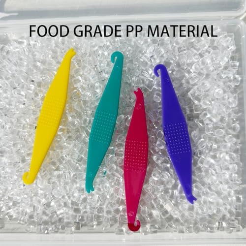 Maoerdental 100 Piezas de Herramientas de Colocación de Bandas de Goma Elásticas para Frenos, Colores, Plásticos Desechables para Ortodoncia - imagen 4
