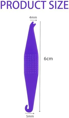 Maoerdental 100 Piezas de Herramientas de Colocación de Bandas de Goma Elásticas para Frenos, Colores, Plásticos Desechables para Ortodoncia - imagen 5