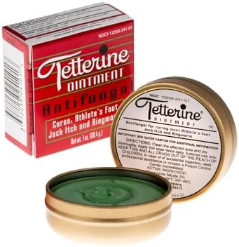 Ungüento Antifúngico Tetterine para Tiña, Picazón en la ingle y Pie de Atleta – Tratamiento con Miconazol para Alivio de Picazón, Ardor y Erupciones - imagen 1