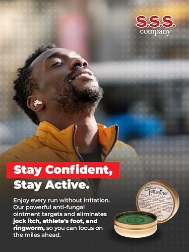 Ungüento Antifúngico Tetterine para Tiña, Picazón en la ingle y Pie de Atleta – Tratamiento con Miconazol para Alivio de Picazón, Ardor y Erupciones - imagen 6