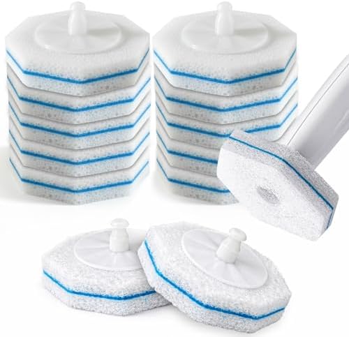 Recargas para Varita de Baño 10 Piezas, Compatibles con Clorox Wand y la Mayoría de Mangos Estándar | Recargas Desechables para Limpiar Inodoros | - imagen 1