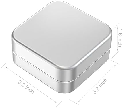 Estuche de Aluminio Ainiya para Retenedores Compatible con Invisalign, 2 Piezas, Funda Duradera para Dentaduras y Protectores Bucales, Ideal para - imagen 7