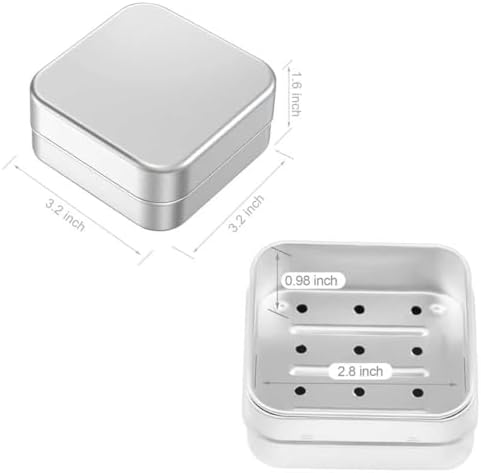 Estuche de Aluminio Ainiya para Retenedores Compatible con Invisalign, 2 Piezas, Funda Duradera para Dentaduras y Protectores Bucales, Ideal para - imagen 8