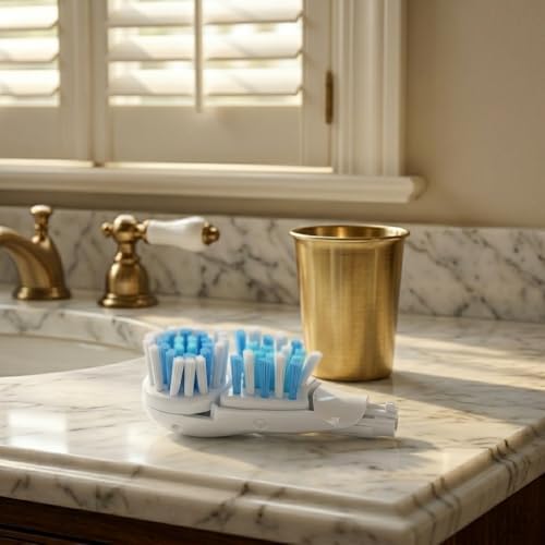 Cabezales de cepillo de dientes de repuesto Ellexmoving Sensitive compatibles con Oral B Cross Action Power 4732 3733 4734, recambios de cepillo - imagen 3