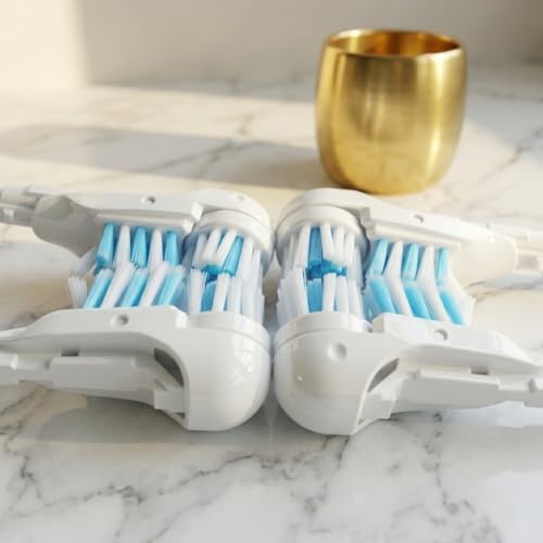 Cabezales de cepillo de dientes de repuesto Ellexmoving Sensitive compatibles con Oral B Cross Action Power 4732 3733 4734, recambios de cepillo - imagen 7