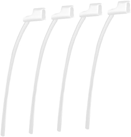 4 Piezas de Bloqueo Deportivo para Audífonos Oticon 85dB, Fijación Segura de Agarre para Reemplazo de Accesorios y Suministros Oticon (Transparente) - imagen 1