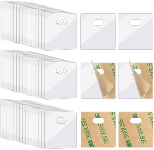 Kit de 60 Piezas para Reparar Persianas Verticales ZNBSIXP, Parches Adhesivos Transparentes de PVC, Reemplazo de Lamas, Fácil Reparación DIY Sin - imagen 1
