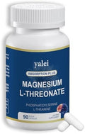 Magnesio L-Treonato 2,000mg y Magnesio Glicinato 400mg | 90 Cápsulas Vegetarianas | Salud Muscular, Mejora del Sueño y Salud Cognitiva | Alta - imagen 1