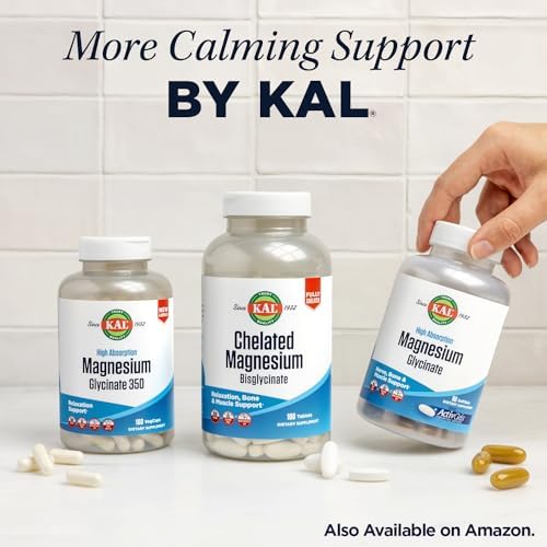 KAL Orotato de Litio 5mg | Suplemento de Litio Quelado para Bioavailability y Apoyo al Ánimo | Base de Extracto de Salvado de Arroz Orgánico | 60 - imagen 7