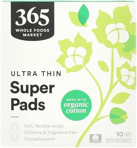 365 by Whole Foods Market, Toallas Ultra Finas, Hechas con Algodón Orgánico, Super, 10 piezas - imagen 2
