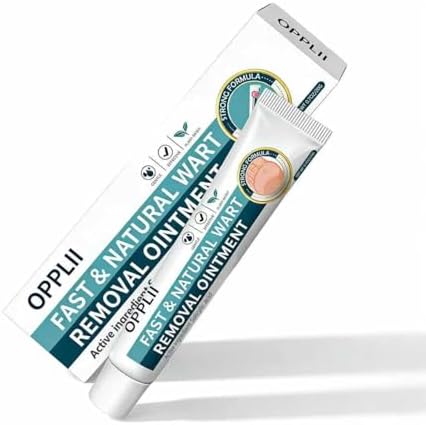 Ungüento para eliminar verrugas opplii con 17% de ácido salicílico – Crema de fuerza extra para verrugas plantares, comunes y planas en manos y pies - imagen 1
