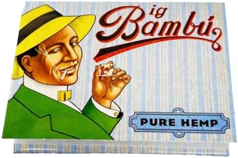 Bambu - Big Bambu Papel de Arroz de Cáñamo Puro (3 Libretas) - imagen 2