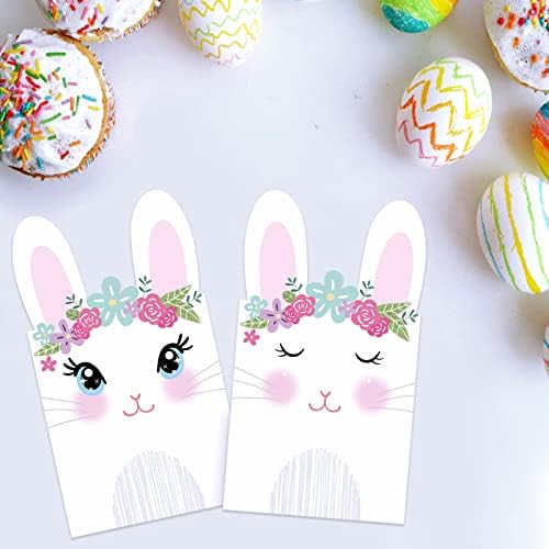 Paquete de 20 Bolsas de Regalo de Conejito de Pascua WEEPA - Bolsas de Papel para Dulces y Fiestas de Cumpleaños - imagen 7