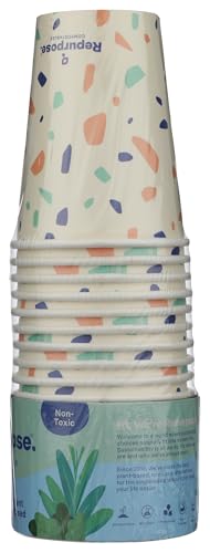 Taza Desechable REPURPOSE de 12oz, Paquete de 18 Piezas - imagen 3