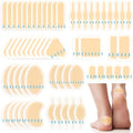 60 Pzs de Vendajes Hidrocoloides para Ampollas, Almohadillas de Gel Impermeables para Pies, Dedos, Talones y Manos, Parches para Prevención de - imagen 1