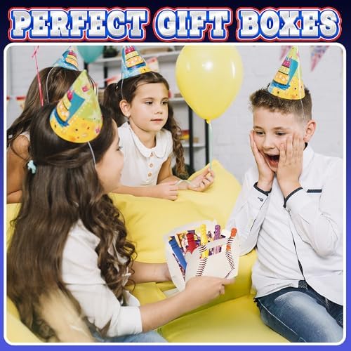 Cajas de Sorpresas de Béisbol Bedwina para Fiestas - (Paquete de 12) Cajas de Snacks para Favors y Regalos de Cumpleaños Temáticos para Niños - imagen 6