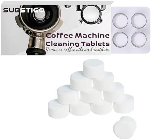 Tabletas de Limpieza para Espresso Breville, Jura, Miele, Philips, Bosch, Ninja y Luxe - 10 Tabs para Remover Aceite de Café - imagen 1