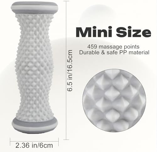 Rodillo Masajeador FREATECH con 459 Puntos de Masaje Espinosos, Material PP Duradero, Alivio para Fascitis Plantar, Masaje Profundo para Dolor de - imagen 4