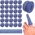 Venda de 30 Piezas de Vendajes Tubulares para Dedos, Cots Transpirables para Cuidado de Heridas, Vendajes Elásticos para Esguinces y Protección en - imagen 1