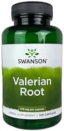 Raíz de Valeriana Swanson - Suplemento Herbal para Relajación y Sueño - 100 Cápsulas, 950mg por Porción - imagen 1