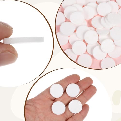 Almohadillas de Recarga para Difusor, 50 Pzs, Redondas de 1 Pulgada, Microfibra, Filtros de Aire Sin Fragancia para Humidificador y Purificador de - imagen 4