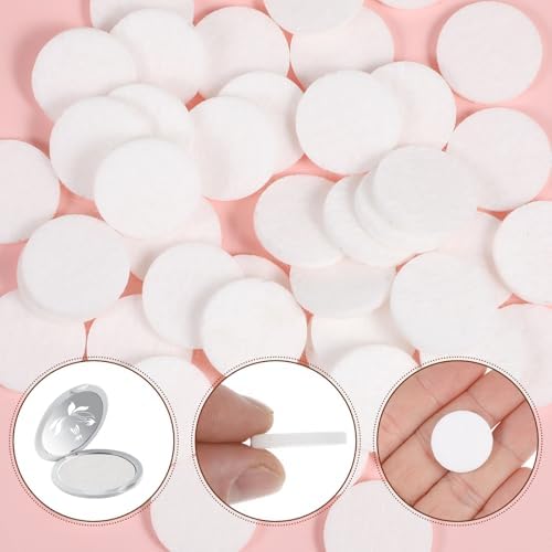Almohadillas de Recarga para Difusor, 50 Pzs, Redondas de 1 Pulgada, Microfibra, Filtros de Aire Sin Fragancia para Humidificador y Purificador de - imagen 6