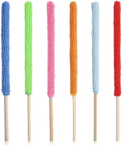 Juego de 6 Piezas de Cepillos Limpiadores de Microfibra para Ventiladores y Ranuras, Kit de Limpieza para Mini Split y Ventilación de Autos - imagen 1