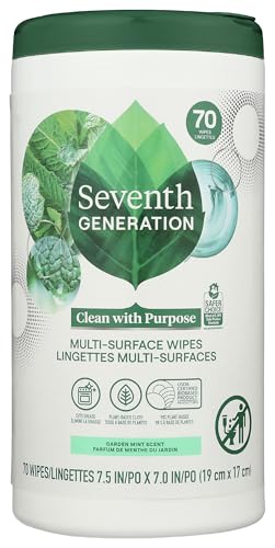 Toallitas Multiusos Seventh Generation, Aroma a Menta de Jardín, Paquete de 70 Unidades - imagen 1