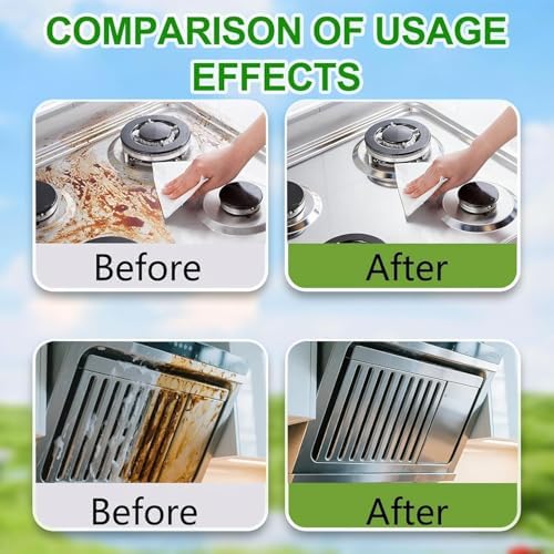 Limpiador en Spray Clèanse para Hogar, Desengrasante Multiusos para Horno, Estufa, Campana y Encimeras, Fórmula Suave para Limpieza Diaria, 500 ml - imagen 6