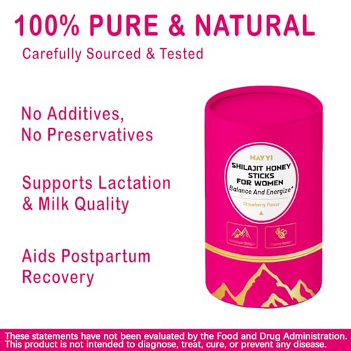 Palitos de Miel de Shilajit Puro Himalayo 500MG con Azafrán, 30 Palitos para Mujeres con 75%+ Ácido Fulvico y 85+ Minerales Traza para Energía, - imagen 5