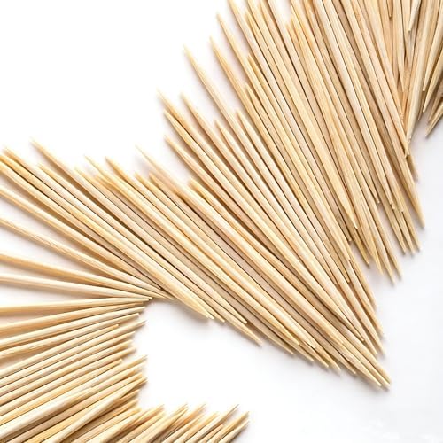 Palillos de Dientes de Bambú Natural Wzrvmox, Palillos de Madera (Paquete de 1) - imagen 3