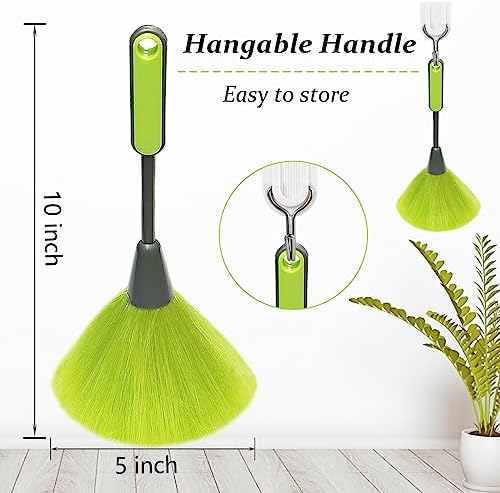 Paquete de 4 Plumillas de Microfibra de 10 Pulgadas, Plumero para Limpiar Teclados, Pantallas de Computadora, Libros y Más - imagen 2