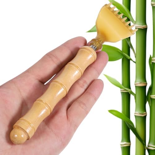 Rascador de Espalda Extensible de Bambú, Rascador Telescópico Portátil para Hombres y Mujeres - imagen 1