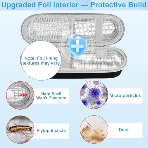 Funda de Viaje ICIMBI para Cepillo de Dientes Eléctrico Philips Sonicare 4100 6100 5100 6500, Protector EVA Resistente al Agua (Incluye 2 Cubiertas - imagen 4