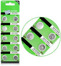 Baterías de botón Cotchear 10 piezas AG10 LR1130 1.5V para reloj, juguetes y control remoto - Baterías 389 SR54 189 SR1130 LR54 - imagen 1