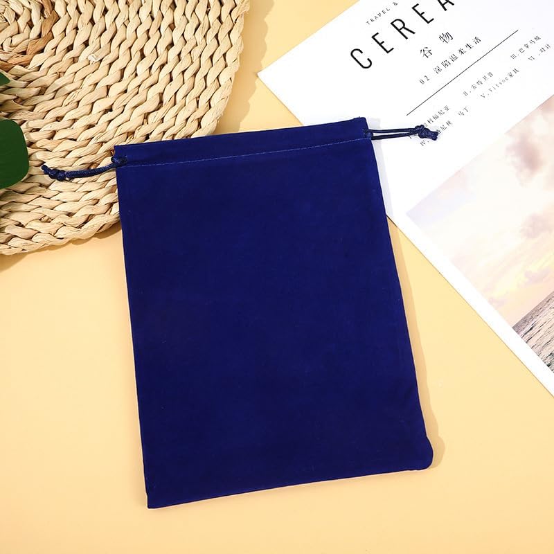 Bolsa de Dados Pequeña Hbrjtds 8 Piezas 3x4 Pulgadas, Bolsa de Tela con Cierre para Almacenamiento de Dados RPG, Regalos para Joyas, Fichas y - imagen 5