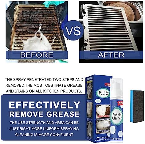 Limpiador Espumoso QUAAM, Spray Limpiador Multiusos, Espuma Limpiadora para Todo Uso, Ideal para Limpiar Ollas - imagen 3