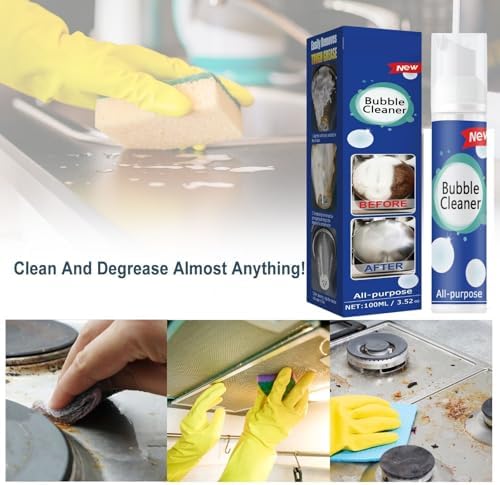 Limpiador Espumoso QUAAM, Spray Limpiador Multiusos, Espuma Limpiadora para Todo Uso, Ideal para Limpiar Ollas - imagen 7