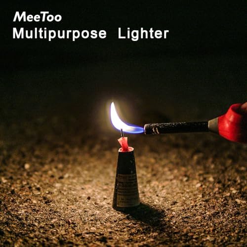 Encendedor Recargable Sin Butano - Paquete de 3 Encendedores Multiusos para Camping, Supervivencia, Senderismo y Pesca - imagen 4