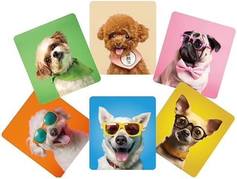 Paño de limpieza para gafas - Paños multicolores para limpiar lentes, cámaras, pantallas y superficies delicadas, diseño lindo - 6x7 pulgadas - imagen 1