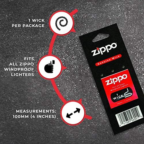 Mechas de Repuesto Originales Zippo (Paquete de 6) - imagen 4