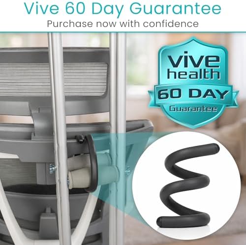 Soporte Flexible para Bastón Vive - Paquete de 4 - Soporte para Mesa, Gancho de Fijación para Andador, Scooter de Movilidad y Silla de Ruedas - - imagen 8
