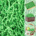 CIPOWM Relleno de Papel Rizado Verde de 16oz para Pascua, Césped de Papel para Regalos, Manualidades y Suministros de Fiesta - imagen 1