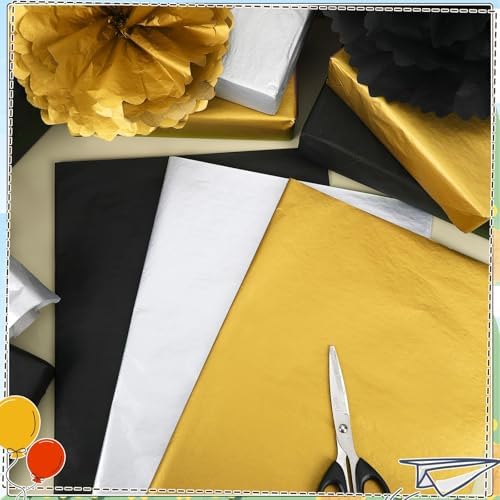 Papel de Seda SANNIX para Pascua - 100 Hojas en Rosa, Amarillo, Azul, Verde y Púrpura, 19.7×13.8 Pulgadas, Decoración para Fiestas y Manualidades - imagen 6