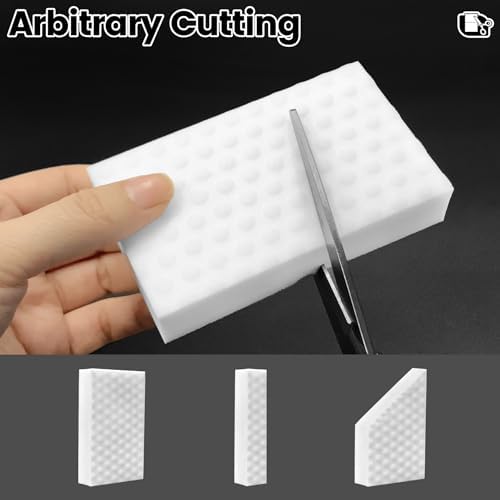 Esponjas Mágicas MOJOTORY, 2X Densidad, Paquete de 10, Limpiadores Multifuncionales para Cocina, Baño, Muebles, Fregaderos y Zapatos - imagen 7