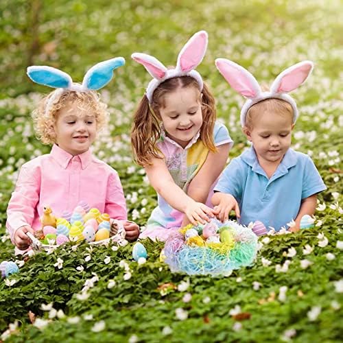 FUSHENMU Césped de Pascua Craft Papel de Raffia Desmenuzado para Relleno de Cesta de Pascua y Suministros de Empaque de Regalos - imagen 6