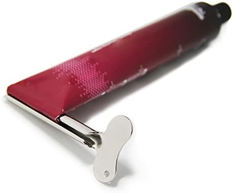 Juego de 2 exprimidores de pasta de dientes, exprimidor de tubo de acero inoxidable, herramienta ahorradora para baño (Plata) - imagen 8