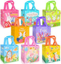 Yibindada 8 PZS de Bolsas de Regalo para Pascua, Canastas con Asa, Bolsas Reutilizables para Dulces, Ideal para Búsqueda de Huevos y Fiesta de Pascua - imagen 1