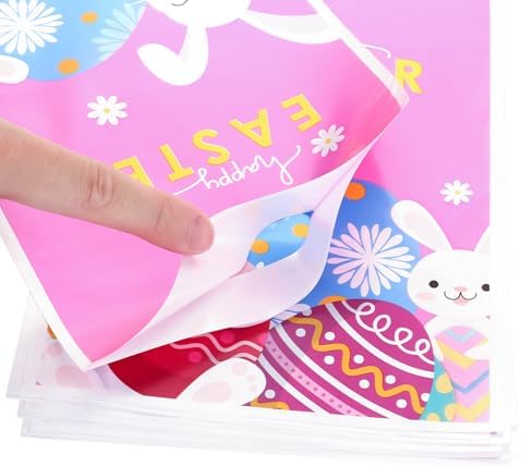 Bolsas de Regalo de Pascua PintreeLand 40 Piezas, Bolsas de Plástico con Diseño de Conejo y Huevo, Bolsas de Sorpresas para Niños y Niñas - imagen 5