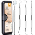 Kit de Herramientas Dentales Azosowo, Juego de Acero Inoxidable para Limpieza de Dientes y Eliminación de Placa y Sarro – Set Higiénico con Estuche - imagen 1